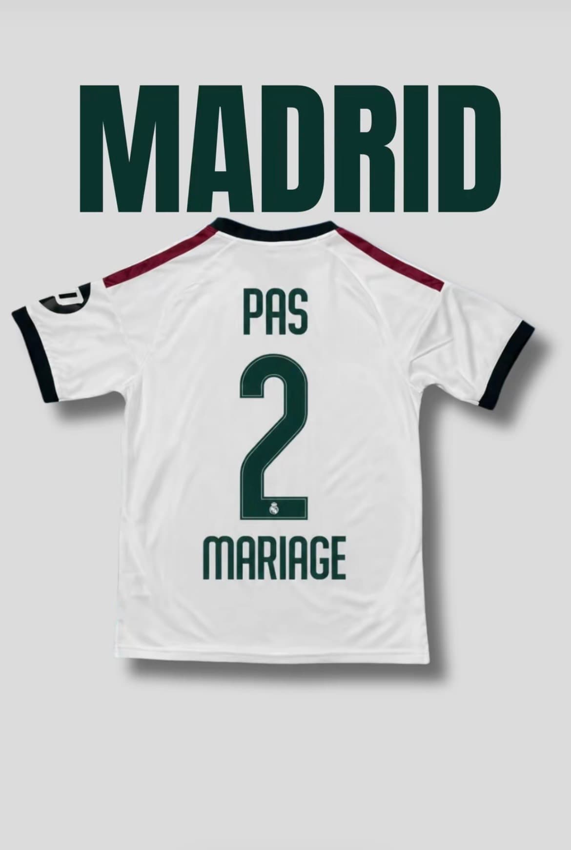 Maillot floqués