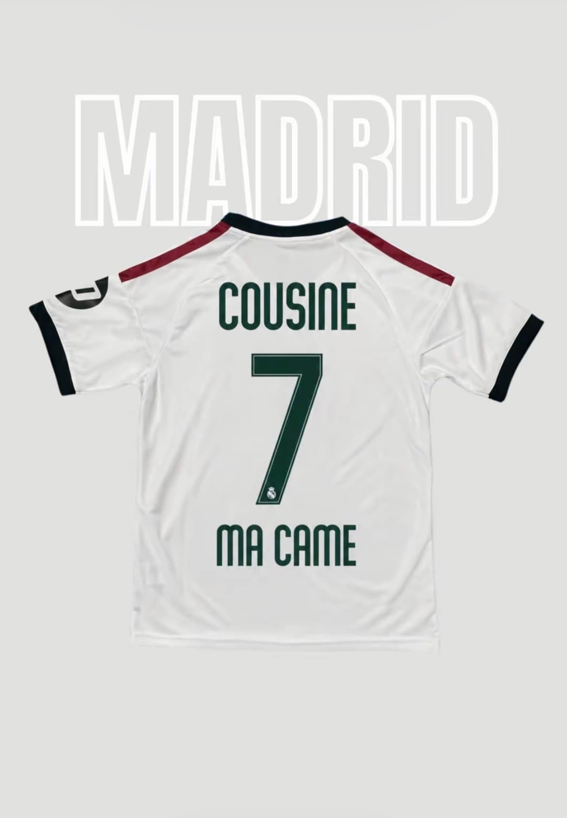 Maillot floqués